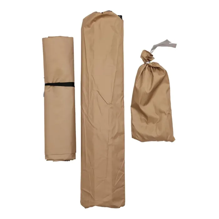 Тент навіс туристичний 3х2.95 м від сонця, дощу з люверсами Бежевий (SJ-0081) - зображення 9