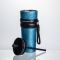Термочашка Everything goes 800 мл з трубочкою та силіконовим ремінцем, блакитний Yiwu HP-GM-11 (HP-GM-11)