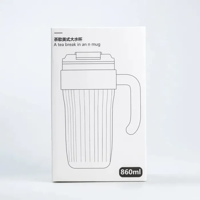 Термокружка с ручкой Think Different 860 мл термос чашка термокружки кружка термос розовая (HP28487P) - изображение 8