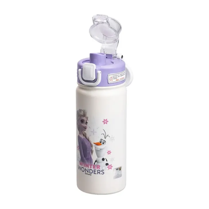 Термос дитячий 500 мл принцеса Ельза та сніговик Олаф Холодне серце Дісней термос до школи на подарунок Frozen (HP-14-3V) - зображення 2