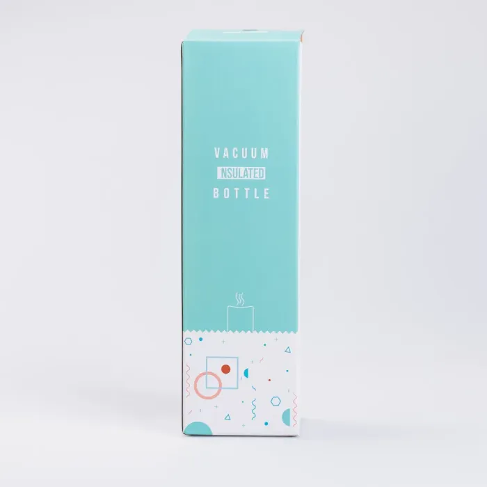 Термос металевий 500 мл з нержавіючої сталі Bottle Sport з ручкою білий (HPGM5009W) - изображение 3