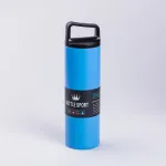Термос металевий 500 мл з нержавіючої сталі Bottle Sport з ручкою синій (HPGM5009BL)