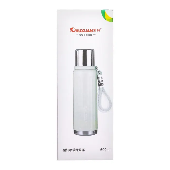 Термос металлический 600 мл из нержавеющей стали мятный (HP-14-9GR) - изображение 4