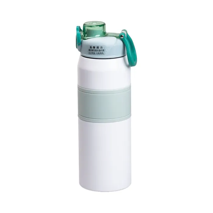 Термос металлический 800 мл из нержавеющей стали с поилкой (HP-14-6M) - изображение 3