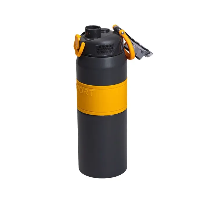 Термос металлический 800 мл из нержавеющей стали с поилкой (HP-14-6G) - изображение 4