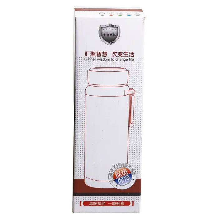 Умный термос с датчиком температуры 1 л с колбой из нержавеющей стали и ручкой черный (HP-14-29B) - изображение 5