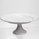 Тортівниця порцелянова Pearl 25,5 см Yiwu 120-YH-HG044 (120-YH-HG044)