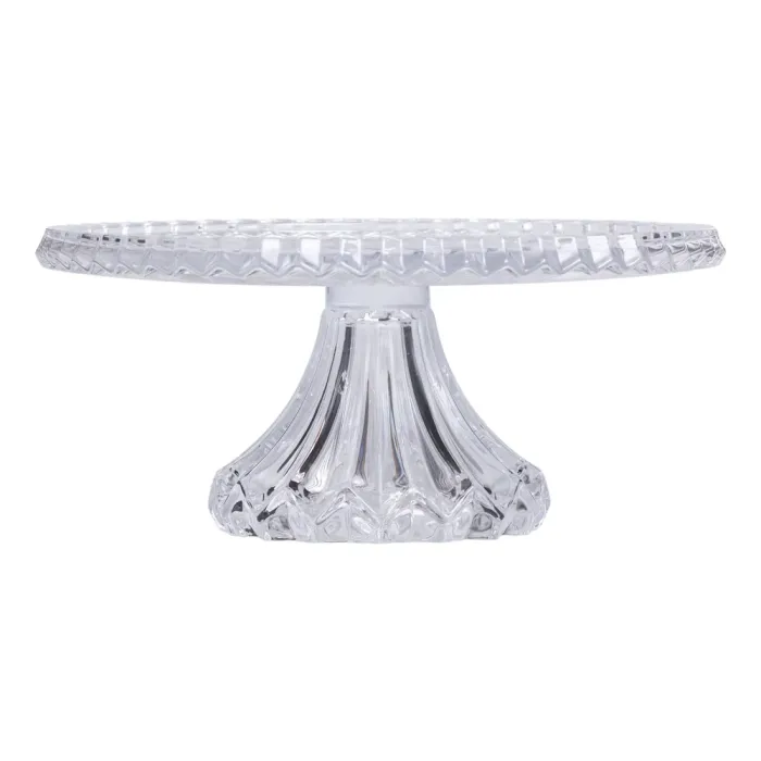 Тортівниця на ніжці 25 см скляна HP-19-138 (HP-19-138) - изображение 2
