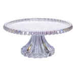 Тортівниця на ніжці Ø26 см скляна кругла HP-19-148 (HP-19-148)