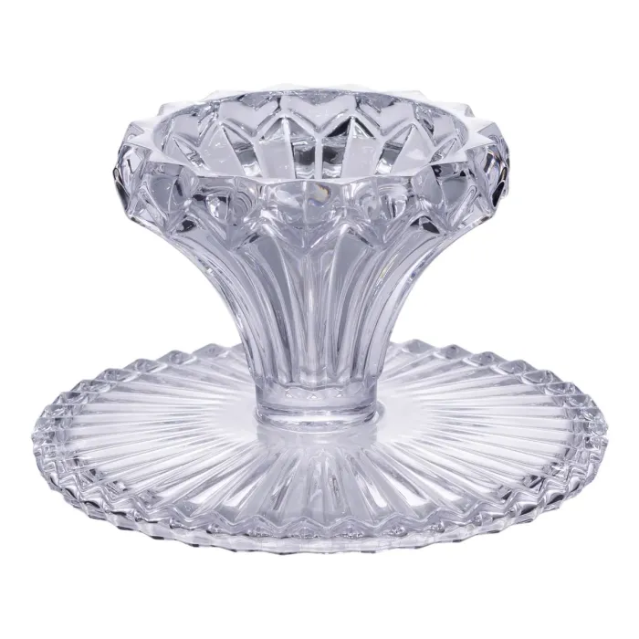 Тортівниця на ніжці Ø26 см скляна підставка для торта, капкейків, тістечок HP-19-138S (HP-19-138S) - зображення 3