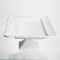 Тортівниця на ніжці White Square 35.5*35.5 см порцелянова квадратна Yiwu 120-YH-HG060 (120-YH-HG060)
