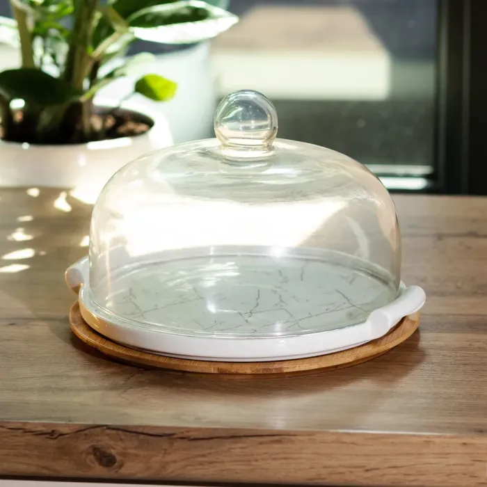 Тортовница с крышкой кондитерская 290 мм. - изображение 8