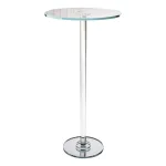 Тортівниця скляна на високій ніжці 30×60 см кругла підставка для торта, капкейків (HP-4-88M)