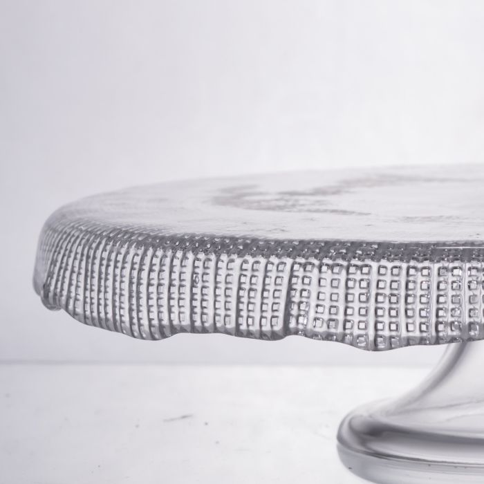 Тортівниця трансформер скляна на ножці, менажниця трансформер прозора скляна 64486-53 (64486-53) - зображення 4