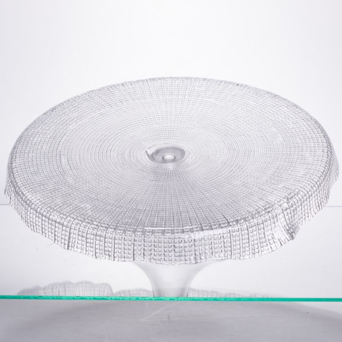 Тортівниця трансформер скляна на ножці, менажниця трансформер прозора скляна 64486-53 (64486-53) - зображення 6