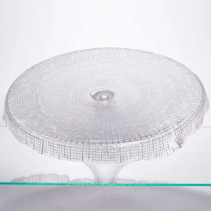 Тортівниця трансформер скляна на ножці, менажниця трансформер прозора скляна 64486-53 (64486-53) - зображення 6