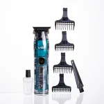 Тример для стрижки акумуляторний з 4 насадками Зелений VGR V-961 (HP-V-961)