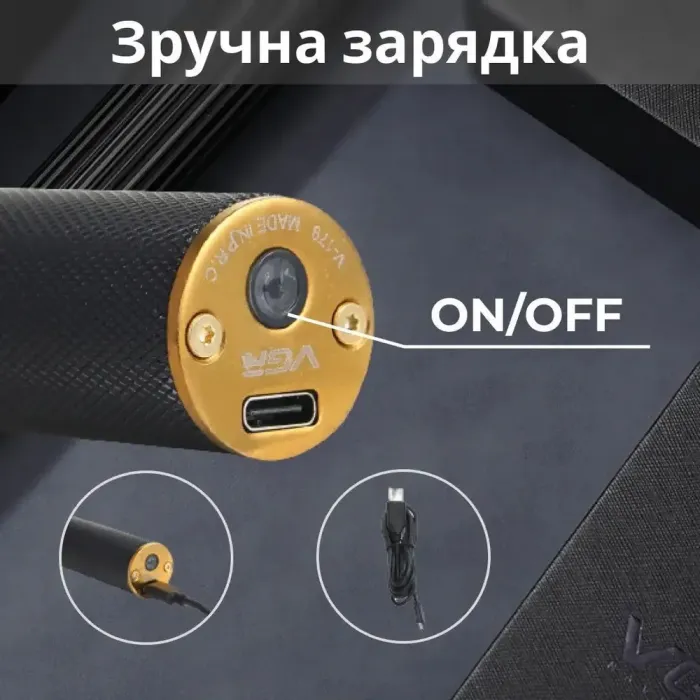 Професійний триммер для волосся VGR потужністю 10 Вт Акумуляторний триммер для волосся потужністю 10 Вт (HP-V-179) - зображення 6