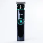 Триммер VGR 5 Вт профессиональный аккумуляторный с LED дисплеем, машинка для стрижки волос бороды с четырьмя режущими насадками (HPV671)