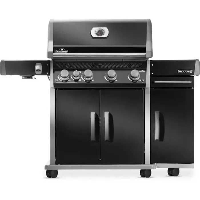 Тумба для газового гриля Napoleon Rogue чорна емальована 1 шт 68007 - зображення 4