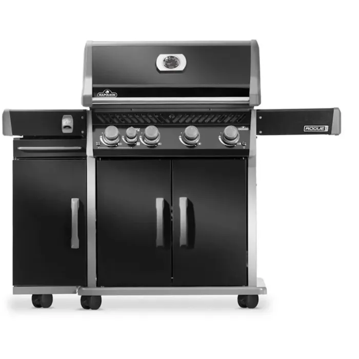 Тумба для газового гриля Napoleon Rogue чорна емальована 1 шт 68007 - зображення 5