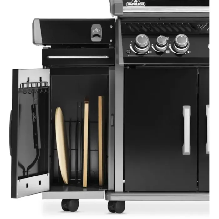 Тумба для газового гриля Napoleon Rogue чорна емальована 1 шт 68007 - зображення 8