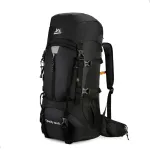 Туристичний рюкзак Slow Journey 70л чорний з кріпленням MOLLE спортивна сумка для подорожей місткий SJ-0036-2B (SJ-0036-2B)