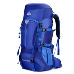 Туристичний рюкзак Slow Journey 70л синій з кріпленням MOLLE спортивна сумка для подорожей місткий SJ-0036-2BL (SJ-0036-2BL)