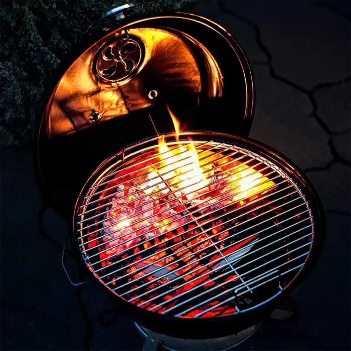 Вугільний гриль Slow and Sear Travel Kettle 47 см + кошик Charcoal Basket TRA-KET-1 - изображение 13