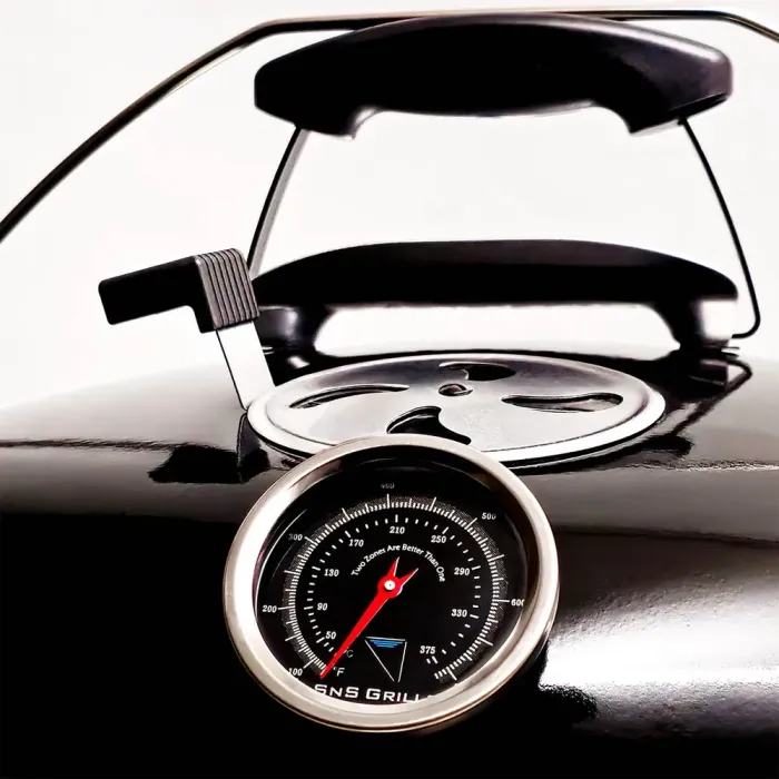 Вугільний гриль Slow and Sear Travel Kettle 47 см + кошик Charcoal Basket TRA-KET-1 - изображение 7