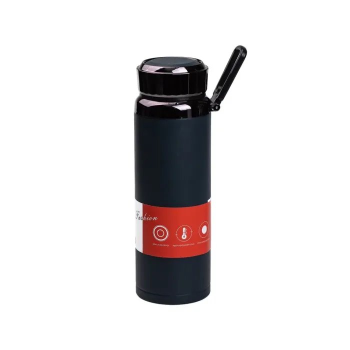 Умный термос с датчиком температуры 1 л с колбой из нержавеющей стали и ручкой синий (HP-14-29BL) - изображение 2