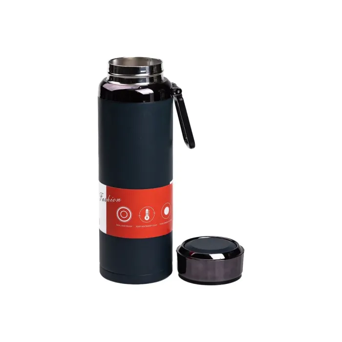 Умный термос с датчиком температуры 1 л с колбой из нержавеющей стали и ручкой синий (HP-14-29BL) - изображение 4