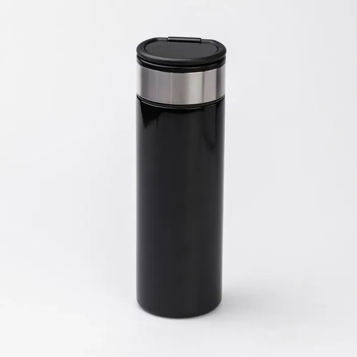 Умный термос на 530 мл с датчиком температуры с колбой из нержавеющей стали с ручкой (HP-14-19B) - изображение 1