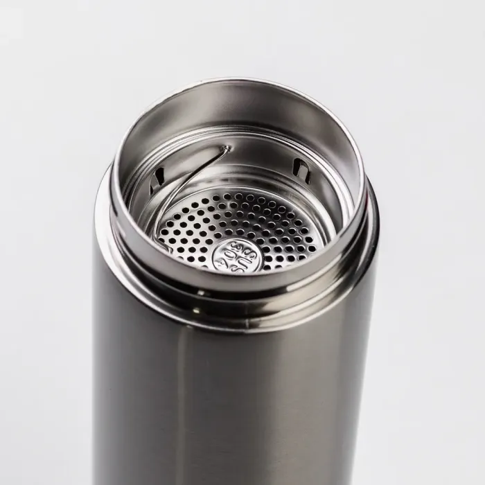 Умный термос на 1л с датчиком температуры с колбой из нержавеющей стали с ручкой (HP-14-19G) - изображение 5