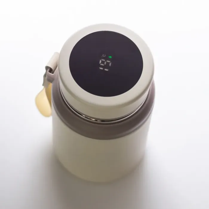 Умный термос на 700 мл с датчиком температуры с колбой из нержавеющей стали с ремешком Fashion (HP-14-20W) - изображение 3