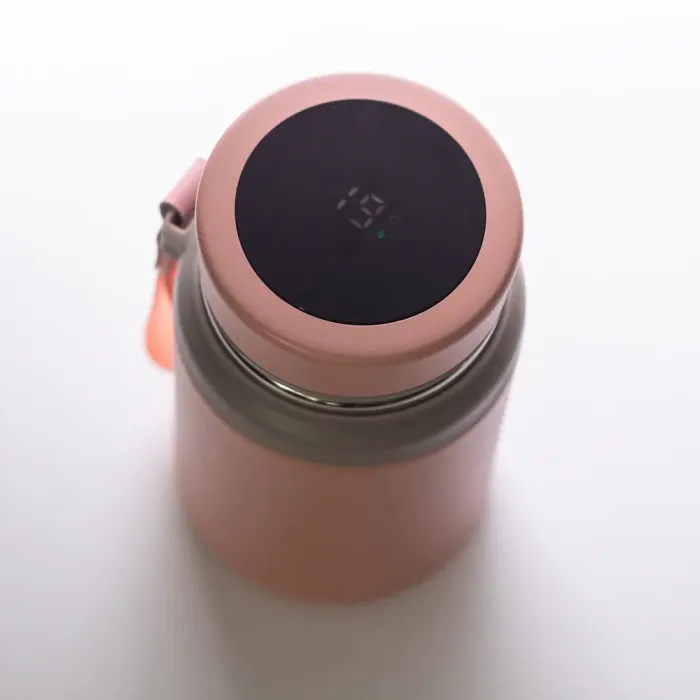 Умный термос на 700 мл с датчиком температуры с колбой из нержавеющей стали с ремешком Fashion (HP-14-20P) - изображение 3