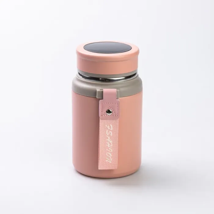 Умный термос на 700 мл с датчиком температуры с колбой из нержавеющей стали с ремешком Fashion (HP-14-20P) - изображение 4