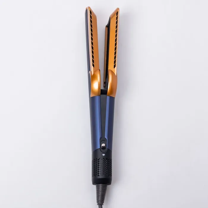 Выпрямитель для волос 1300 Вт воздушный стайлер Air Stasghtener, синий (X10BL) - изображение 4