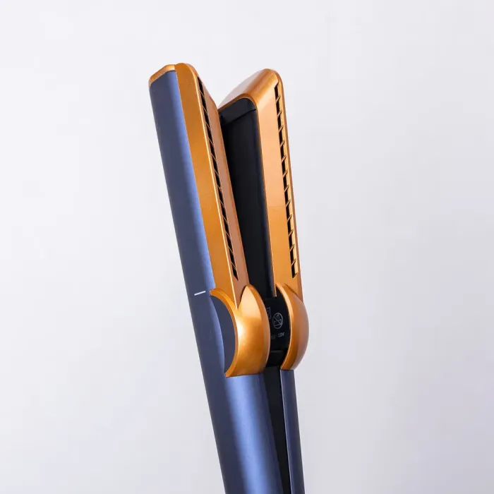 Выпрямитель для волос 1300 Вт воздушный стайлер Air Stasghtener, синий (X10BL) - изображение 6