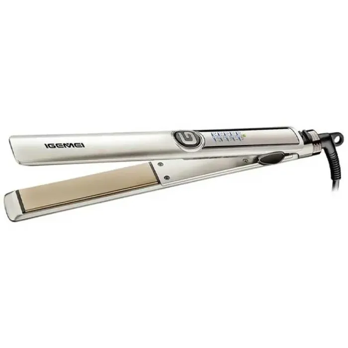 Керамічні праски для волосся 5 режимів, до 230 градусів GEMEI плойки та щипці для завивки волосся (HP-GM416W) - зображення 1