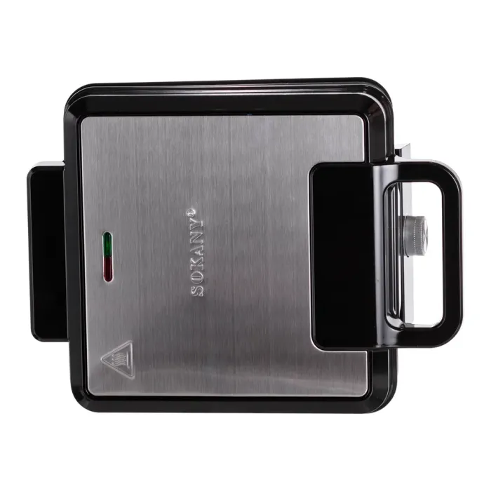 Вафельниця на 4 бельгійських  вафлі з антипригарним покриттям Sokany SK-08031 (SK-08031) - изображение 7