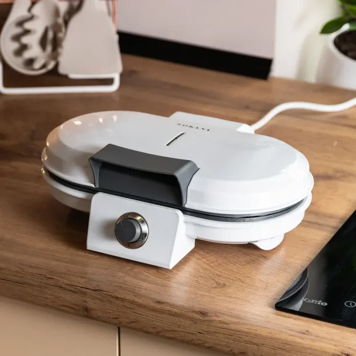 Вафельница Sokany для бельгийских вафель 1200 Вт универсальная электровафельница (KJ-510) - изображение 8