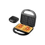 Вафельниця з антипригарним покриттям і подвійним нагріванням для бельгійських вафель 750 Вт Sokany SK-08074 (SK-08074)