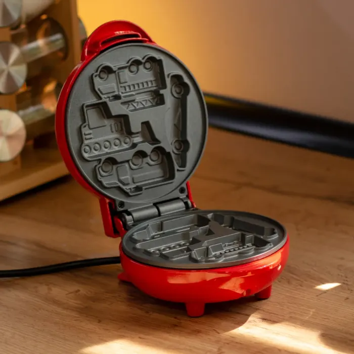 Вафельниця для вафель у вигляді машинок 550 Вт антипригарне покриття Sokany SK-08097 (SK-08097) - изображение 7