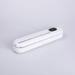 Вакууматор побутовий для сухих і вологих продуктів 300 Вт вакуумний пакувальник з пакетами Білий (HP-11-1)