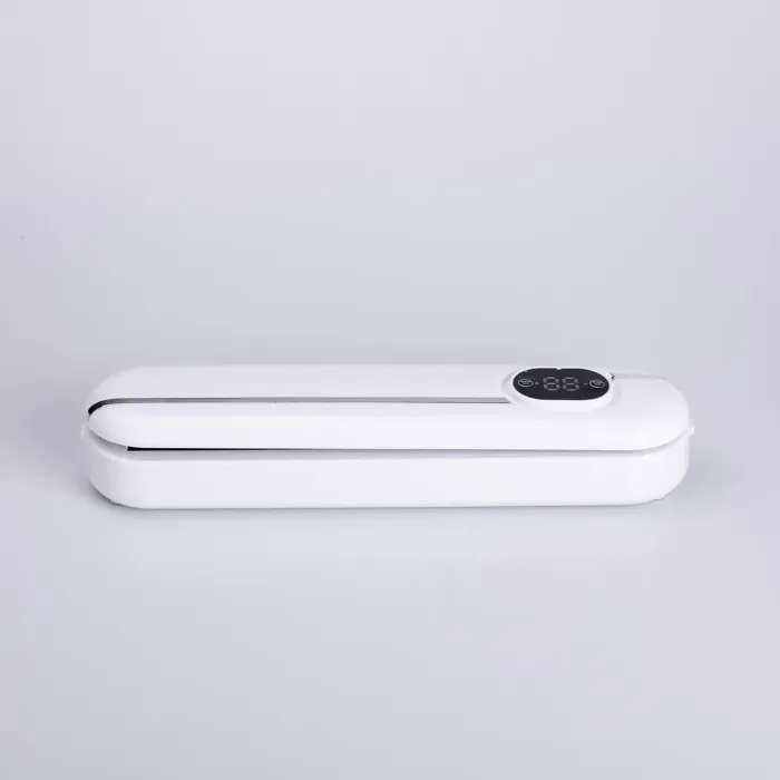 Вакууматор побутовий для сухих і вологих продуктів 300 Вт вакуумний пакувальник з пакетами Білий (HP-11-1) - зображення 5