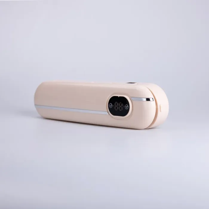 Вакууматор побутовий для сухих і вологих продуктів 300 Вт вакуумний пакувальник з пакетами Рожевий (HP-11-2) - зображення 5