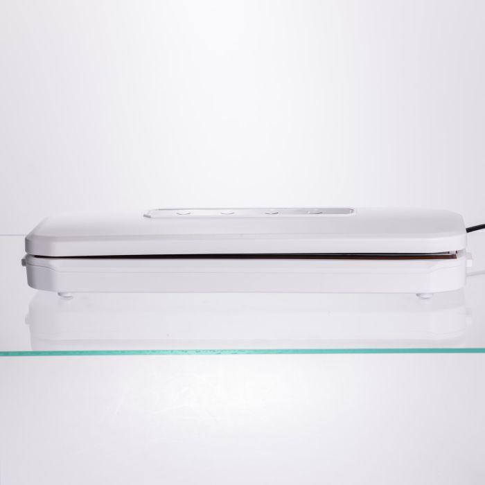 Вакууматор побутовий для сухих та вологих продуктів 400 Вт вакуумний пакувальник 4 режими роботи + 10 пакетів Білий HP-11-17W (HP-11-17W) - изображение 3