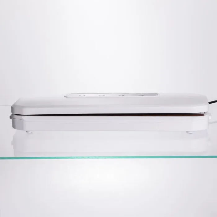 Вакууматор побутовий для сухих та вологих продуктів 400 Вт вакуумний пакувальник 4 режими роботи + 10 пакетів Білий HP-11-17W (HP-11-17W) - зображення 3