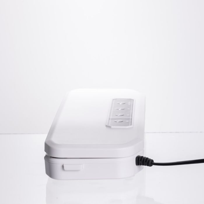 Вакууматор побутовий для сухих та вологих продуктів 400 Вт вакуумний пакувальник 4 режими роботи + 10 пакетів Білий HP-11-17W (HP-11-17W) - изображение 4